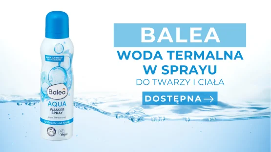 Balea woda termalna w sprayu do twarzy i ciała